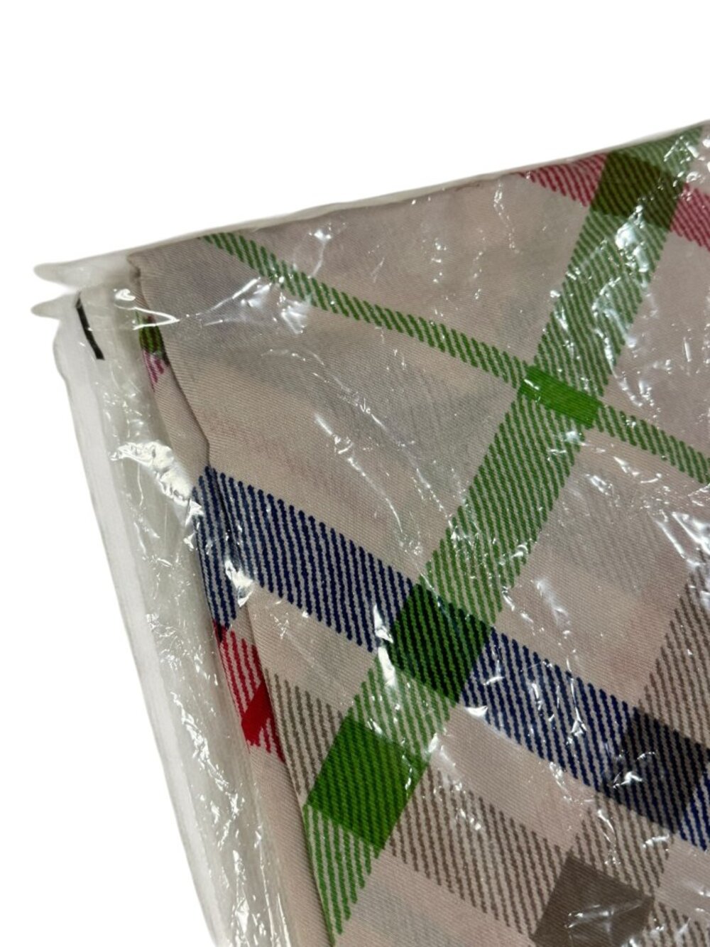 Coach Women's Tattersall Scarf Plaid Modal Woven Square Scarf #83406 - Picture 4 of 7